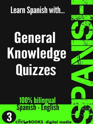 cover image of Learn Spanish with General Knowledge Quizzes #3
